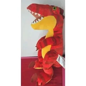 Build-A-Bear | Toys | Build A Bear Red Raptor Dinosaur Plush Large ...